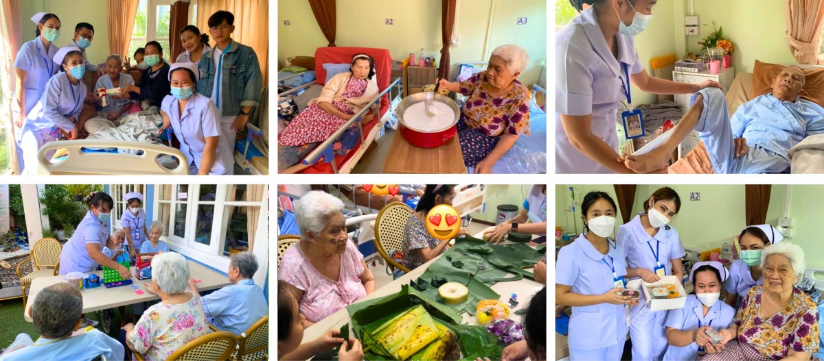 ดูแลคนสูงอายุในการใช้ชีวิตประจำวัน ดูแลคนสูงอายุในการใช้ชีวิตประจำวัน